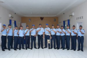 Serah Terima Jabatan Dansatpom Angkatan Udara Lanud RHF Di Pimpin Langsung Kolonel Pnb Andi Wijanarko