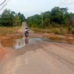 Jalan Daeng Merawa Rusak Berat, PUPR Kepri Membiarkan