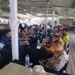 Kapolsek Gunung Kijang Gandeng Forkompimcam Dalam Menghadapi Cuaca Ekstrim