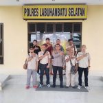 Media Center Polres Labuhanbatu Bersilaturrahmi Dengan Waka Polres Labuhanbatu Selatan