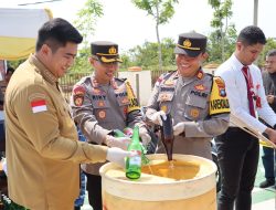 Hasil Operasi Pekat Seligi 2023 Polres Bintan Musnahkan Puluhan Botol Miras