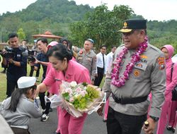 Kapolda Kepri Kunker di Polres Lingga