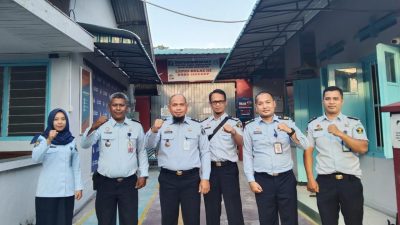 Tingkatkan Kualitas Pelayanan Publik, Kanwil Kumham Kepri Lakukan Monev Survei IPK-IKM di Kantor Imigrasi dan Lapas Dabo Singkep