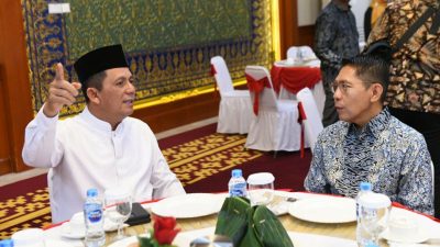 Gubernur Ansar Menjamu Minister Maliki Osman, Pererat Hubungan Kepri dan Singapura