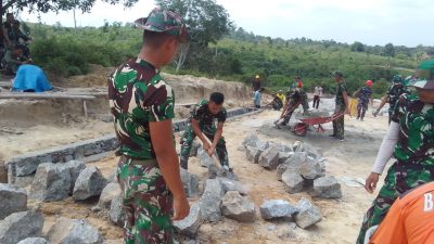 H7 TMMD Kodim 0318/Natuna, RLTH dan Semenisasi Jadi Puncak Harapan Warga Selemam