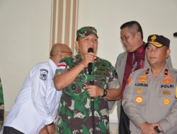 Danrem 033/WP dan Wakapolda Kepri Tinjau Pengamanan Perayaan Natal