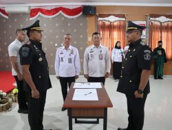 Kalapas Narkotika Tanjungpinang Lantik Pejabat Administrasi Eselon V