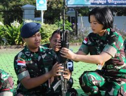 Tingkatkan Kemahiran dan Kuasai Bagian Senjata, Personel Lanud Raja Haji Fisabilillah Konsisten Latihan Bongkar Pasang Senjata SS1 V1