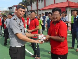 Penuhi Hak WBP, Lapas Narkotika Tanjungpinang Berikan Perlengkapan Mandi