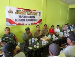 Polisi Jumat Curhat Bersama Warga Bintan Timur