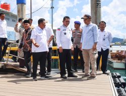 Gubernur Ansar Resmikan Ponton HDPE Pelabuhan Tarempa, Memperlancar Aksesbilitas Masyarakat Pesisir 