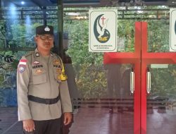 Jamin Ibadah Peringati Hari Kenaikan Isa Al-Masih, Polres Bintan Berikan Pengamanan