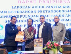 Gubernur Ansar Sampaikan Ranperda RPJPD 2025-2045 dan Pertanggungjawaban Pelaksanaan APBD 2023 pada Paripurna DPRD