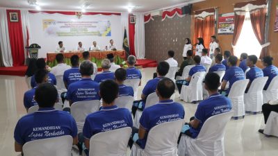Puluhan Narapidana Lapas Narkotika Tanjungpinang Ikuti Pelatihan Bersertifikat Bidang Agribisnis