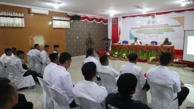 Lapas Narkotika Terima Sosialisasi dan Tandatangani PKS Bersama BSI Cabang Bintan Center