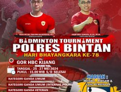 Semarakan HUT BHAYANGKARA KE-78 Tahun 2024, Polres Bintan Laksanakan Berbagai Macam Pertandingan