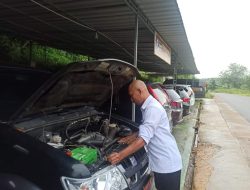 Lapas Narkotika Lakukan Pemeliharaan Rutin Kendaraan Dinas
