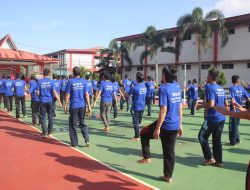 WBP Lapas Narkotika Ikuti Senam Aerobik