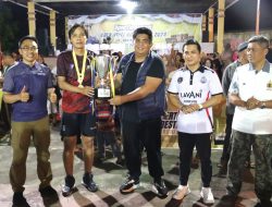 Polres Bintan Menyala, Raih Juara 1 Turnamen Bola Voli Bupati Bintan Cup