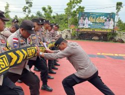 Asah Kemampuan Dalam Hadapi Pilkada, Polres Bintan Lakukan Latihan Dalmas