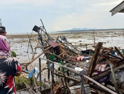 Peduli Korban Bencana, Polres Bintan Berikan Bantuan
