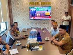 Kapolres Bintan Sambut Kedatangan BPD KKSS Bintan di Polres Bintan