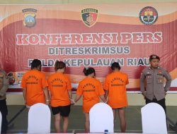 PROMOSIKAN JUDI ONLINE LEWAT INSTAGRAM, EMPAT PELAKU BERHASIL DIAMANKAN SUBDIT V TINDAK PIDANA SIBER DITRESKRIMSUS POLDA KEPRI