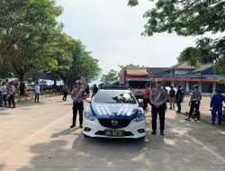 Polres Bintan Melaksanakan Pengamanan dan Pengawalan Logistik Kotak Suara