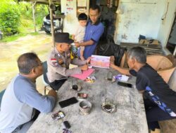 Polsek Bintan Utara Sosialisasi Kepada Warga Penerimaan Terpadu Anggota Polri 2025