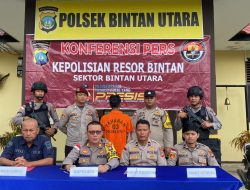 Polsek Bintan Utara Berhasil Mengamankan Pelaku Curanmor di Tanjung Uban
