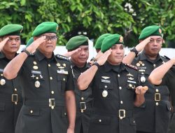 Korem 033/WP Ziarah ke Makam Pahlawan Peringatan Hari Juang TNI AD
