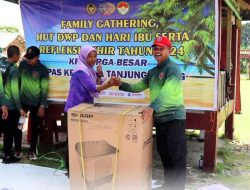 Penghujung Tahun 2024, Lapas Kelas IIA Tanjungpinang Semarak Family Gathering di Pantai