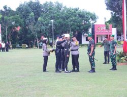 KAPOLDA KEPRI PIMPIN APEL GELAR PASUKAN OPERASI LILIN SELIGI 2024