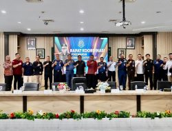 Kajati Kepri Pimpin Rapat Koordinasi Lintas Sektoral Untuk Optimalisasi Devisa Negara Sektor Kemaritiman dengan Gagasan Inovasi Perizinan Labuh Jangkar Kapal Satu Atap/Terpadu