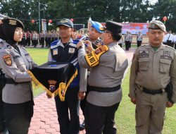 Polres Labuhanbatu Gelar Apel Pasukan Ops “Keselamatan Toba 2025”