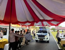 Polres Bintan dan Mahasiswa memberikan Baksos kepada Masyarakat 