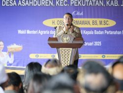Wamen Ossy Dermawan Tanam Pisang Cavendish di Jembrana, Wujud Penataan Akses Tanah Ulayat Pertama di Indonesia