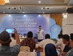 Jalin Silaturahmi, Pelindo Tanjungpinang Bukber dan Ngobrol Asik Bersama Media