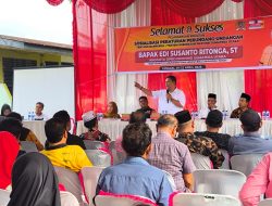 Serap Aspirasi Masyarakat, Anggota DPRD Provinsi Sumatera Utara Dapil IV Edi Susanto Ritonga, ST Menggelar SOSPER di kelurahan Binaraga
