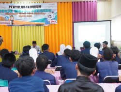 Jaksa Masuk Sekolah, Kejati Kepri Sosialisasikan Bahaya Napza dan Bullying di SMPN 7 Tanjungpinang.