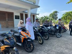 Polresta Tanjungpinang Tertibkan Knalpot Brong di SMAN 5, Pelajar Diberi Penyuluhan