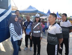 Meriah! Polresta Tanjungpinang Gelar Car Free Day Sambut HUT Bhayangkara ke-79