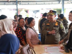 Satpol PP Tanjungpinang Tertibkan PKL di Trotoar Pasar Bincen