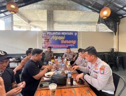 Jalin Hubungan Strategis, Satlantas Tanjungpinang Coffee Morning Bersama Penggiat Medsos
