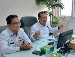 Staf Ahli Bidang Teknologi Informasi Tinjau Kantah Virtual Kota Tangerang: Benar-benar Digital Twin