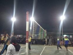 Turnamen Voli Antar RW di Senggarang Jadi Ajang Kebersamaan Warga
