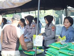 Gerakan Pangan Murah Hadir di Tanjung Unggat, Polresta Tanjungpinang Stabilkan Harga Kebutuhan Pokok