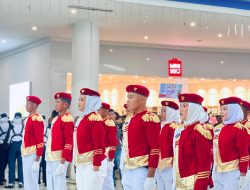 Tujuh SMP di Tanjungpinang Adu Kreasi Baris Berbaris di Mall TCC