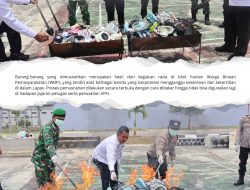 Lapas Narkotika Tanjungpinang Gandeng APH Musnahkan Barang Hasil Razia di Kamar Napi
