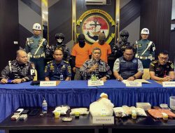 Lanal Bintan Gagalkan Penyelundupan 9,3 Kilogram Narkotika di Perairan Selat Riau